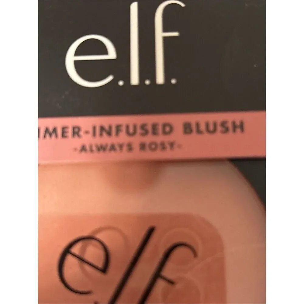 ELF Primer-Infused Blush,‎ Always Rosy & Lash It Loud Black Mascara Both New
